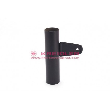 Soporte faro delantero derecho negro mate