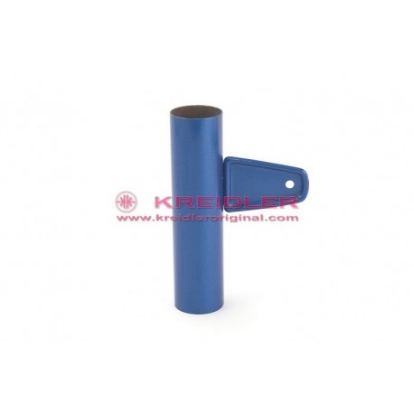 Suporte do farol azul metálico