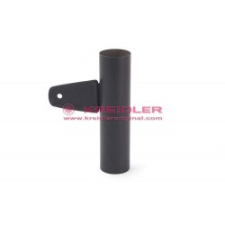 Soporte faro delantero izquierdo negro mate