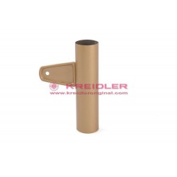 Soporte faro delantero  oro metálico