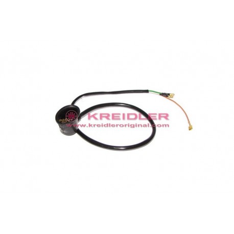 Cable harness with protection cap