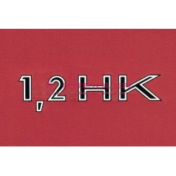 Autocollant 1,2 HK