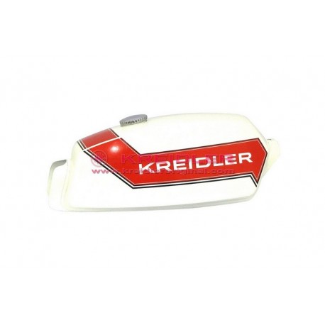 Tank varnished white