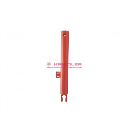 Vorkpoot rechts signaalrood