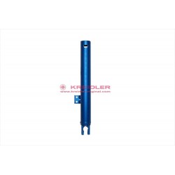 Sliding tube right metalic blue