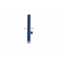 Sliding tube left metalic blue