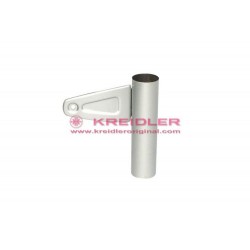 Lamphouder links alumetaaleffect