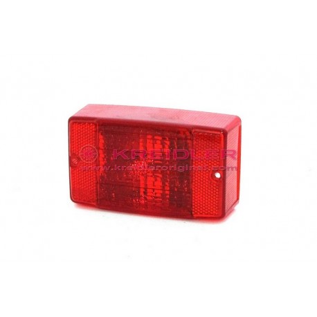 Rear light glass