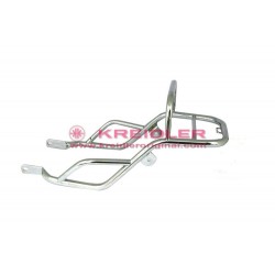 Porte-bagage chromé