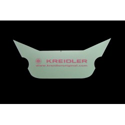 Transfer for backside aluminium metal effect