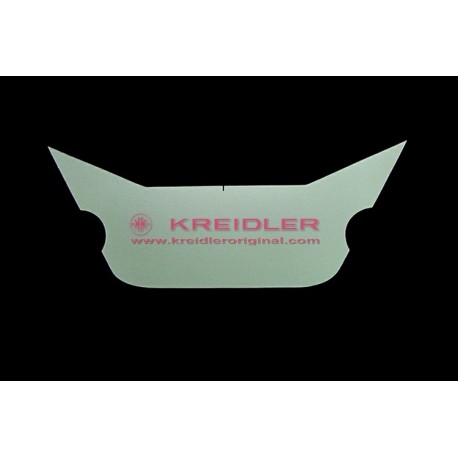 Transfer for backside aluminium metal effect