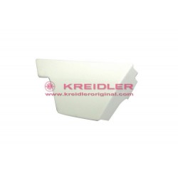 Side cover right white LK 600+L