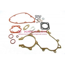 Set of gaskets with seals and O-ring