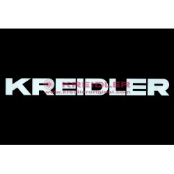 Adhesivo "KREIDLER" p/ depósito rojo
