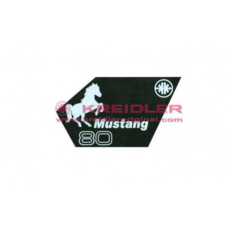 Autocolante Mustang 80 direito