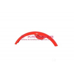 Guardabarros delantero lacado rojo señal