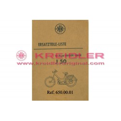Ersatsteilliste Für Moped Junior J50