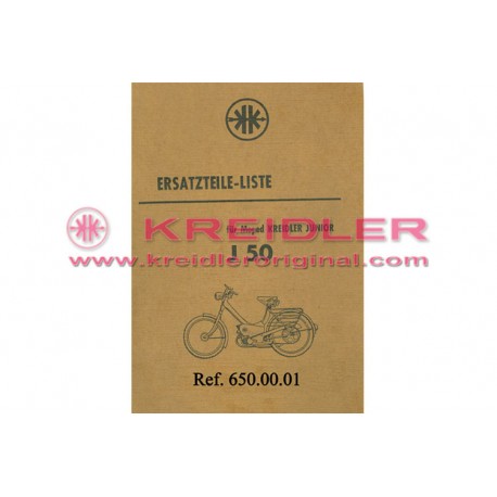 Ersatsteilliste Für Moped Junior J50