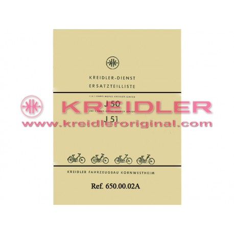 KREIDLER-DIENST ERSATZTEILE J50 J51