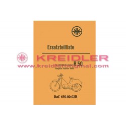 Ersatzteilliste für Roller R 50 Februar 1955