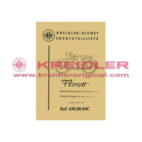 KREIDLER-kleinkraftrad-Moped 50 ccm 1959