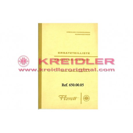 Ersatzteilliste Alle Modelle 1962 mit 21"