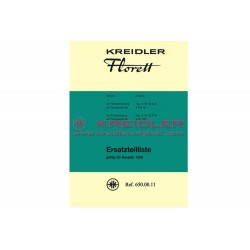 Ersatzteilliste Mokick k54/32 D-A-B 1968