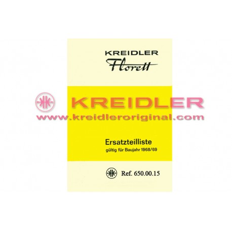 Ersatzteilliste GT-TM-RS Mokick 1968/69