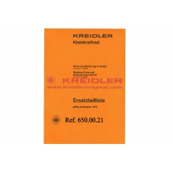 ET.liste RS-B RSH-B K54/503 Mustang K54/512