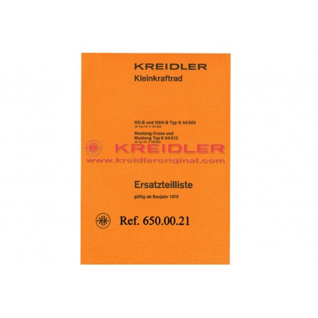 ET.liste RS-B RSH-B K54/503 Mustang k54/512