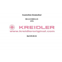 Et.liste kleinkraftrad RS-L/G RSH-L/G  1976