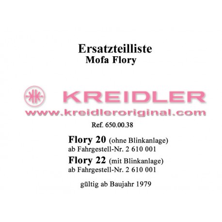 Ersatzteilliste MF 20/22