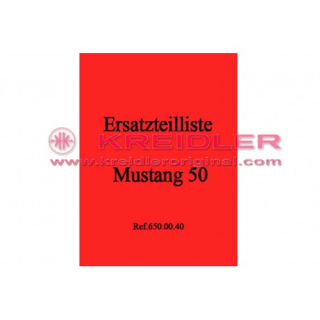 Ersatzteilliste Mustang 50