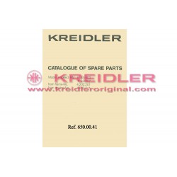 Catalogue of spare parts RM K53/403/407 1977