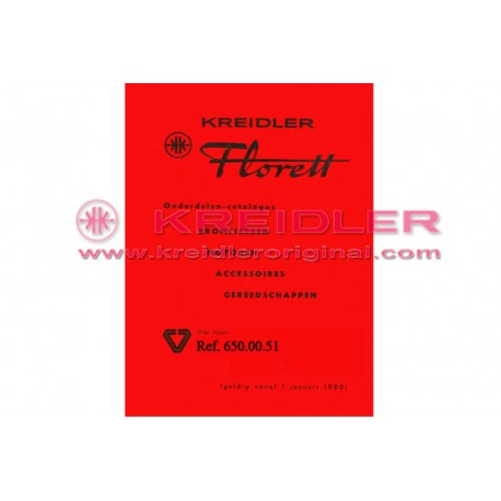 Onderdelen catalogus vanaf 1980 V Veen