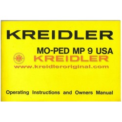 MO-PED MP9 USA Operating Instructions and OM
