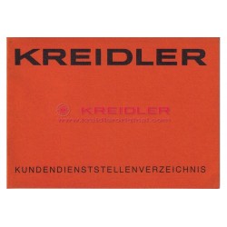 KREIDLER KUNDENDIENSTSTELLENVERZEICHNIS