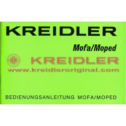 Kreidler Mofa/Moped Bedienungsanleitung