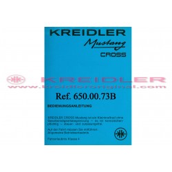 KREIDLER Mustang CROSS Bedienungsanleitung