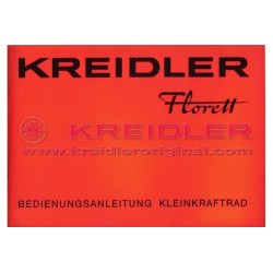 Kreidler F Bedienungsanleitung kleinkraftrad