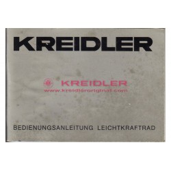 KREIDLER BEDIENINGSANLEITUNG LEICHTKRAFTRAD