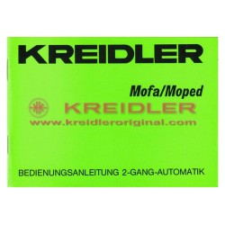 Mofa/Moped BEDIENUNGSANLEITUNG 2-GANG-AUTOM.