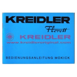 Kreidler Florett Bedienungsanl."Mokick"Blau