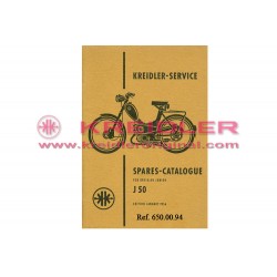 Freidler spares catalogue J50 January 1956