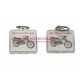 Kreidler key hanger glass