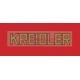 Transfer KREIDLER gold 17cm