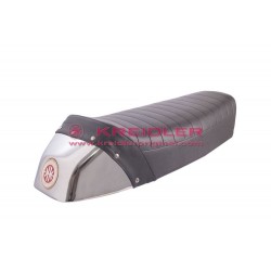 Selle avec partie arrière chromé Guiliari