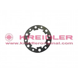 Inner friction disk with holes