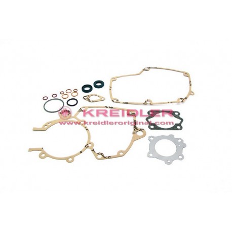 Set of gaskets with seals
