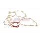 Set of gaskets 5 speed Mokick